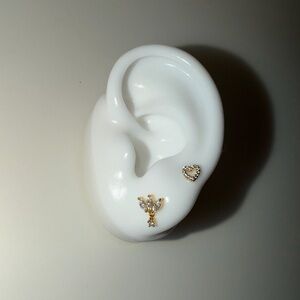 STUDS Gold Earring Bundle